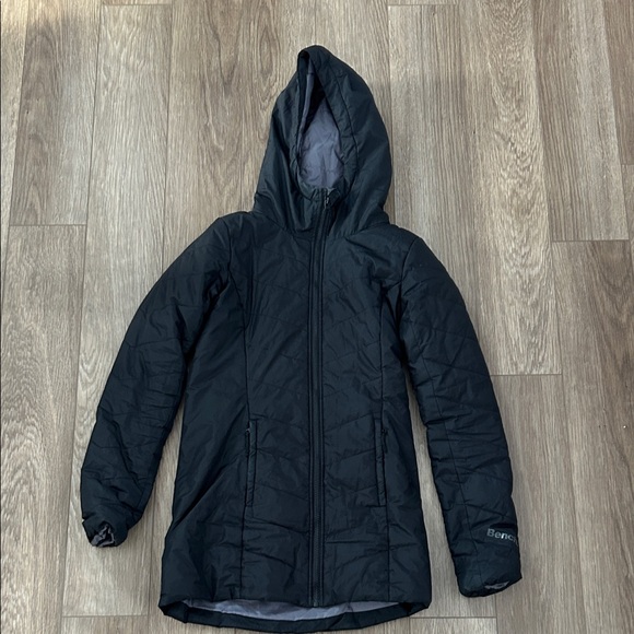 Bench Black Puffer Jacket - Picture 1 of 3